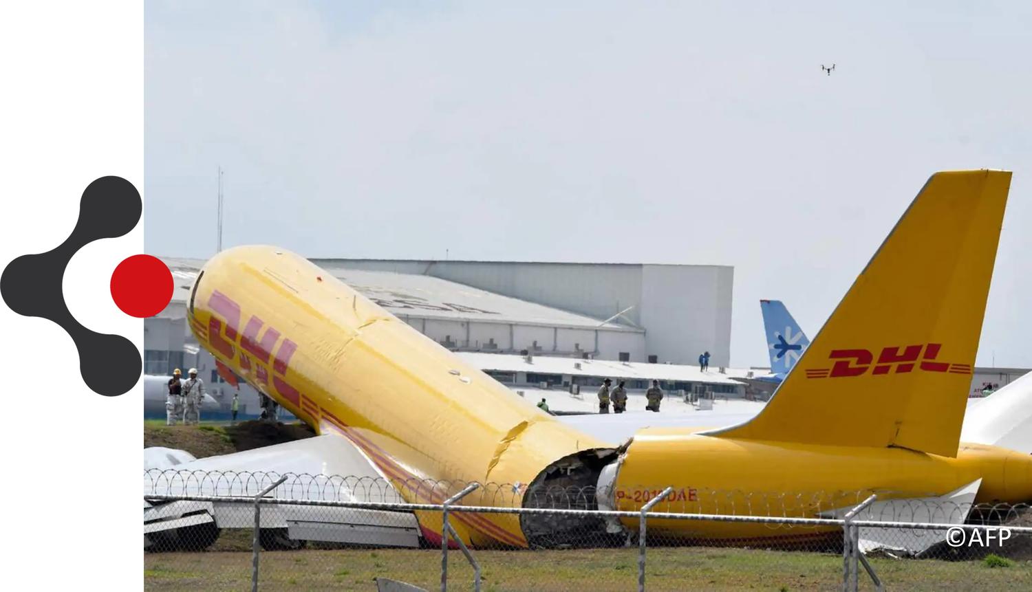 Un avion Cargo DHL se brise en 2 lors de l'atterrissage le 07/04 au Costa Rica